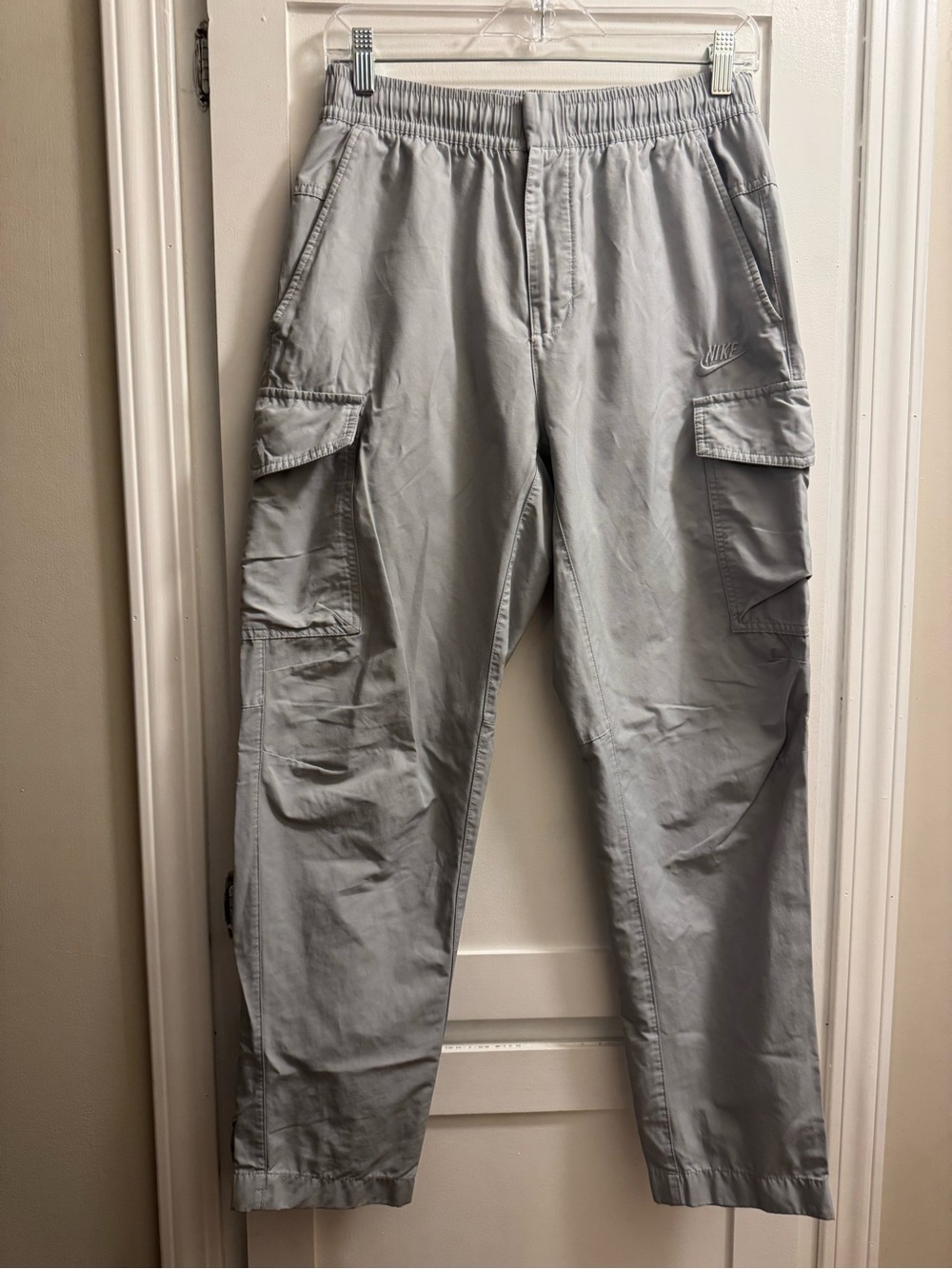 Nike Sportswear Cargo Pants Mens M Gray Utility Tactical Y2K Gorpcore
